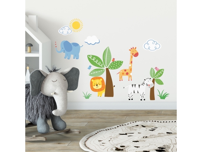 Djungel Venner Wallstickers