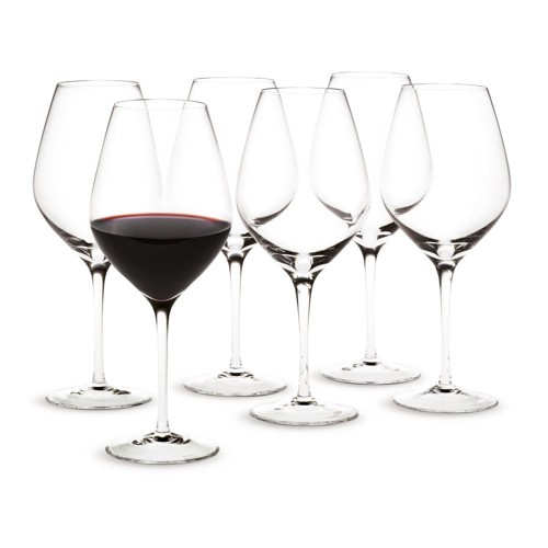 Holmegaard - Cabernet Rödvinsglas - 52 cl - Set med 6