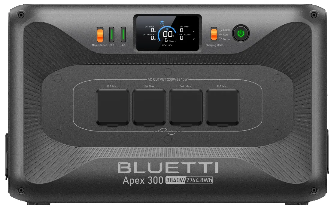 Bluetti Apex 300 kraftstation 2764,8 Wh 3840 W