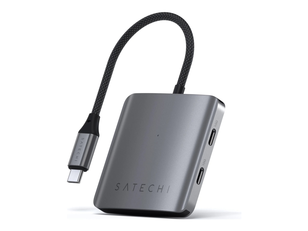 Satechi USB-C-hubb med 4 portar och PD