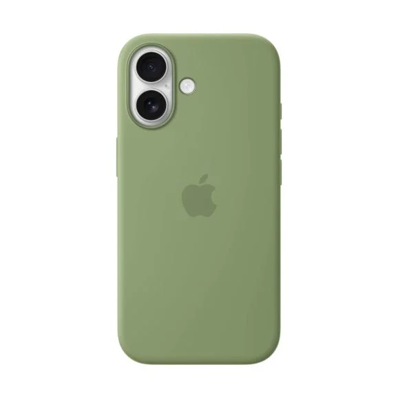 Apple iPhone 17 Silicone Skal MagSafe, light moss, bild 2