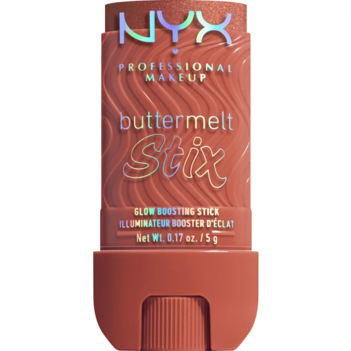 NYX PROFESSIONAL MAKEUP Buttermelt Glaze Highlighter Stix 13 Left On Melt 13 Left On Melt