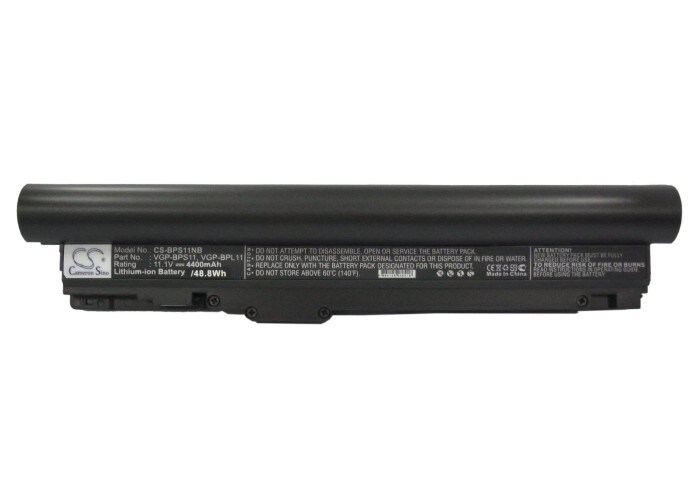 Batteri till Laptop, Bärbar dator för Sony VAIO VGN-TZ121, VAIO VGN-TZ130N/B m.fl., bild 5