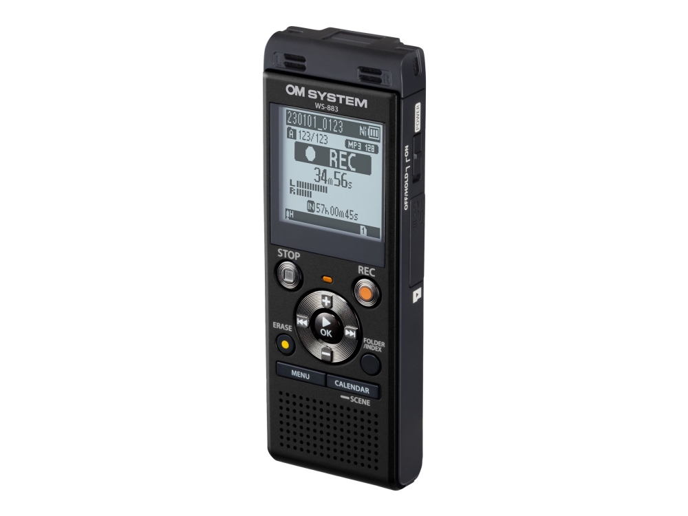 Diktafon Olympus WS-883, 8 GB interminne - Svart