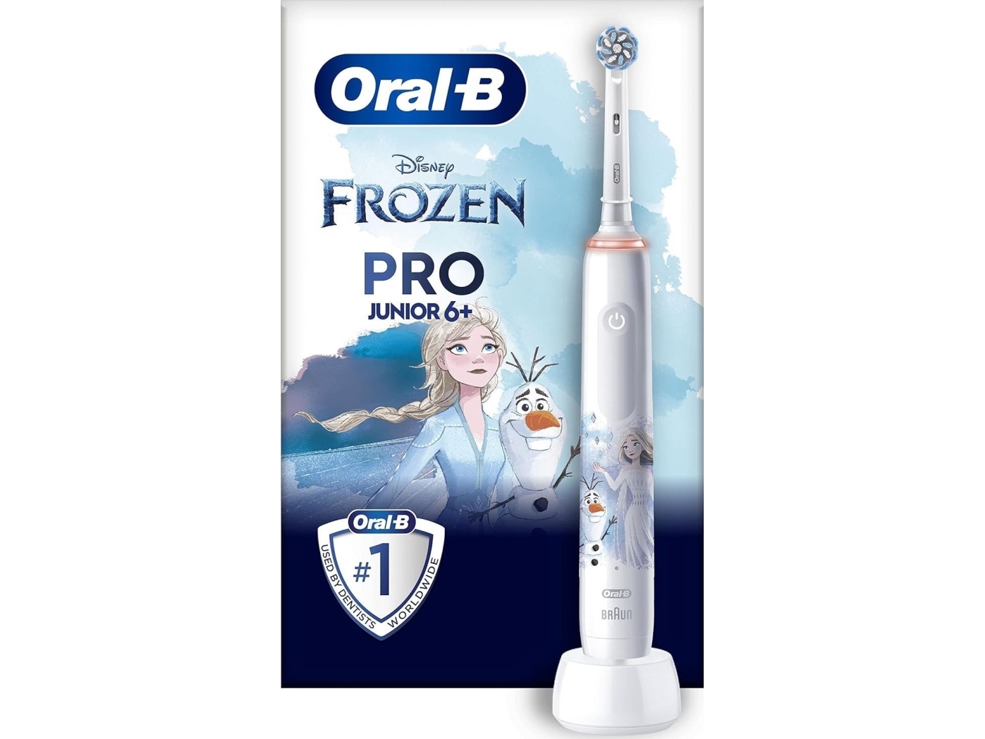 Braun D505.513.Z3K Pro Series 3 Junior 6+ Frozen Elektrinis Dantų Šepetėlis