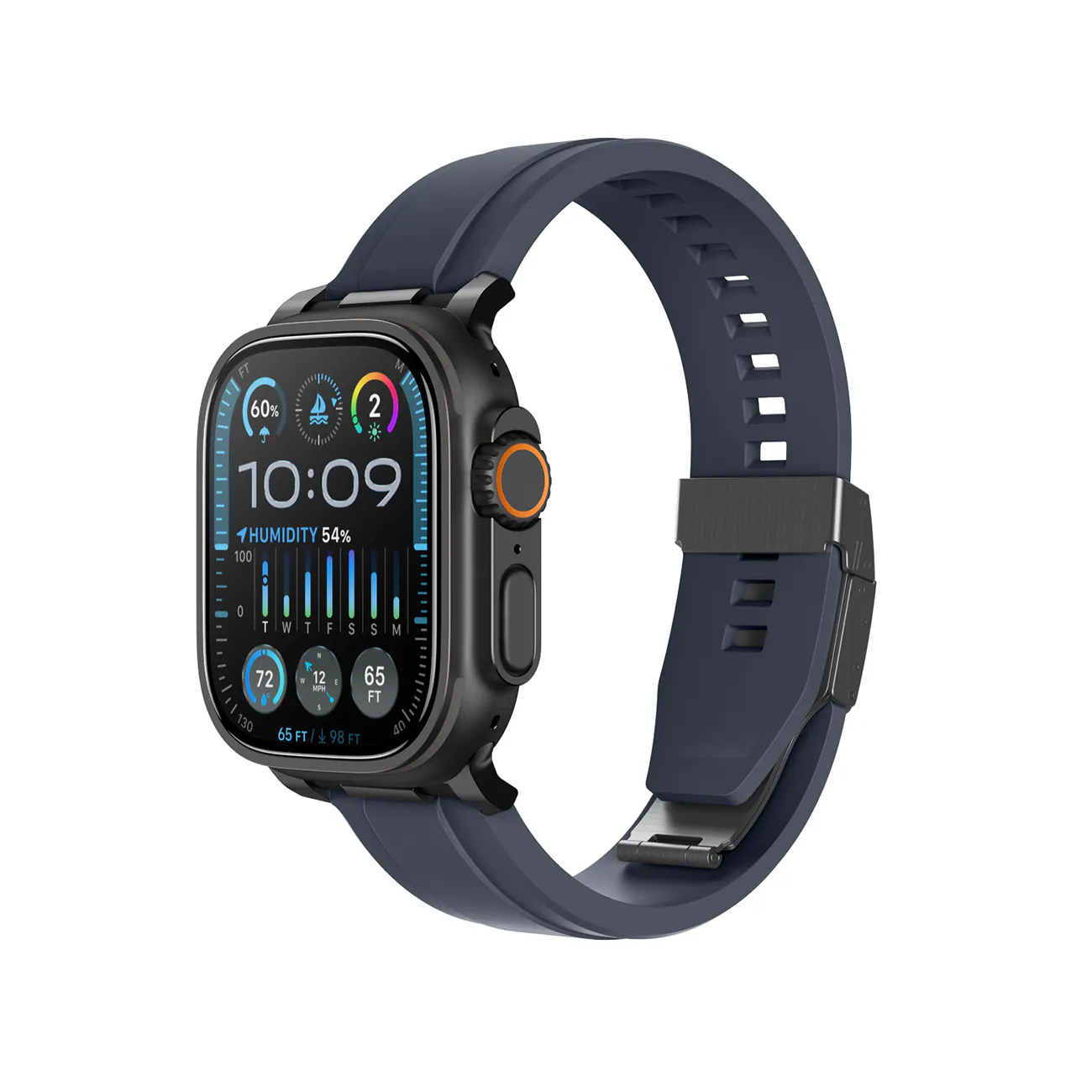 AmazingThing Radix glas skärmskydd för Apple Watch UItra 3 49mm, bild 3