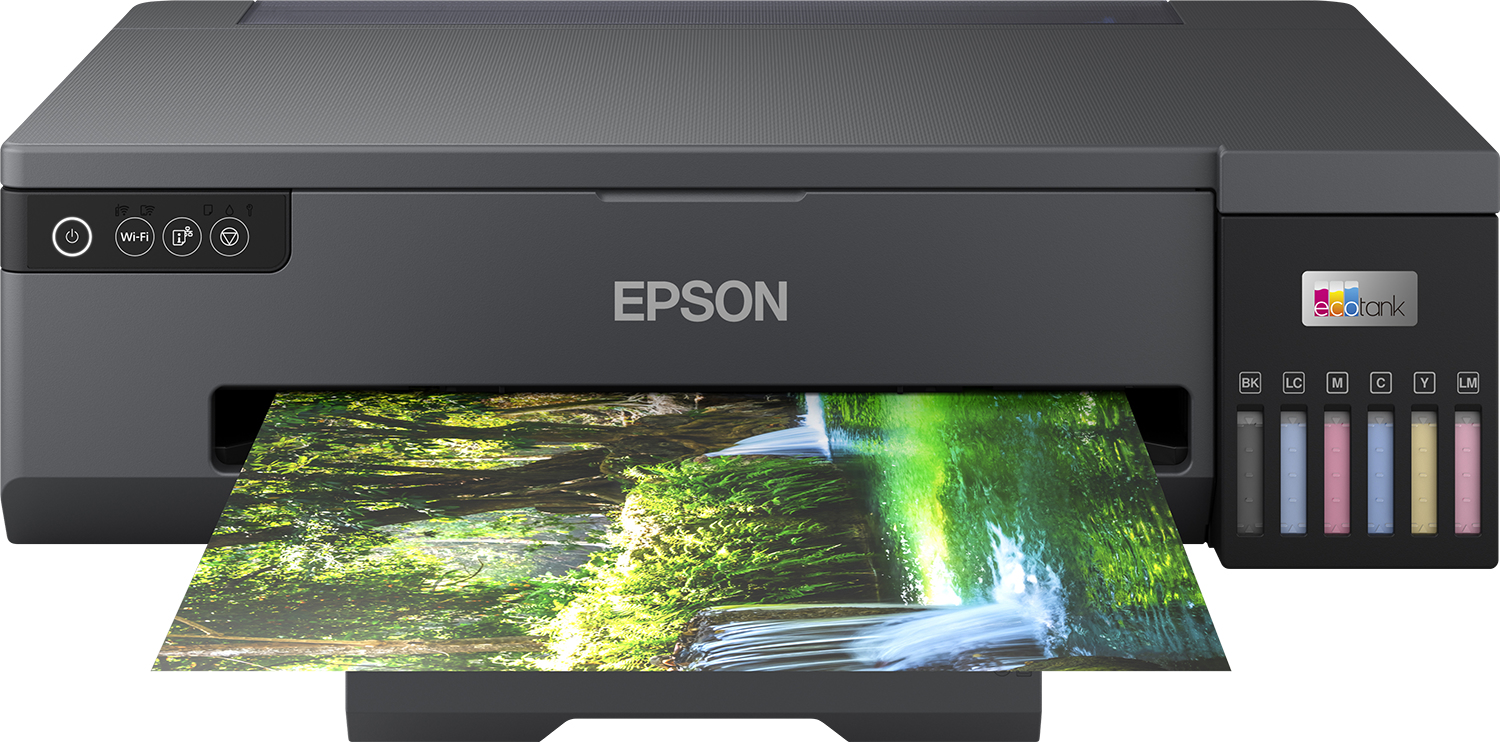 Epson EcoTank L18050, A3+ skrivare + scanner + kopiator, 6 färger, 1200x2400 dpi scanner, 8/8 ppm ISO, USB/WiFi, bild 3