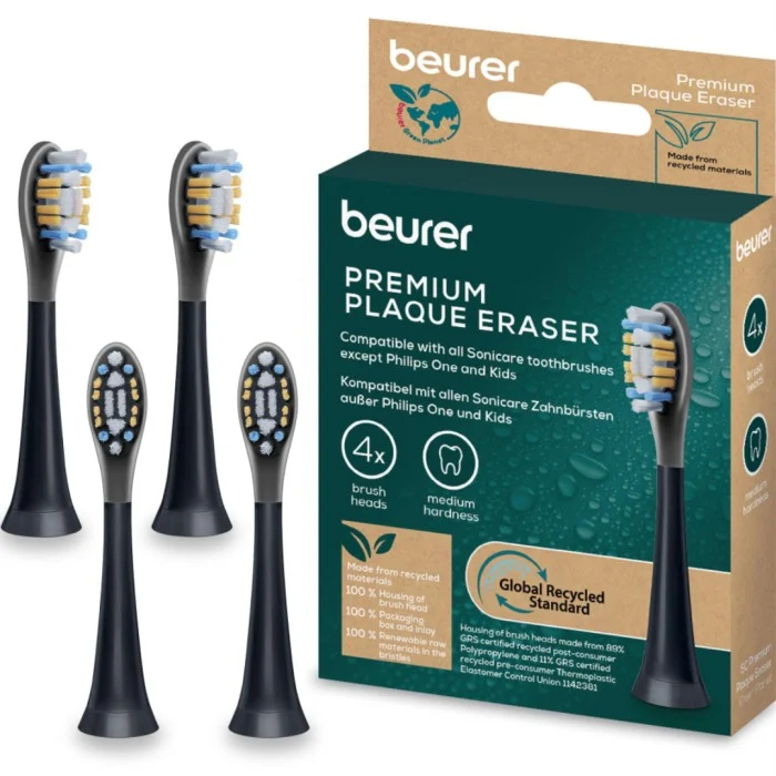 Beurer SC 30&50 Premium Whiten Brush Heads 4-pack