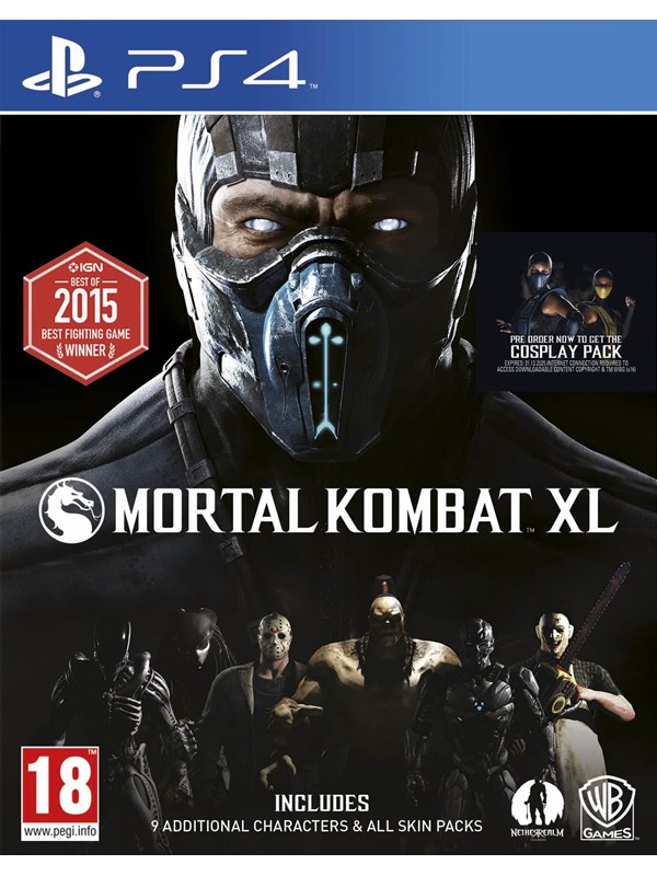 Mortal Kombat XL - Sony PlayStation 4 - Kampsport
