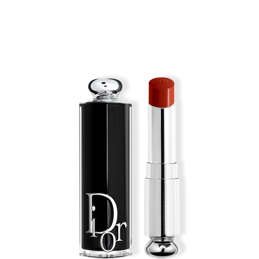 Dior Addict Shine Lipstick - 90% Natural Origin - Refillable 822 Scarlet Silk 822 Scarlet Silk