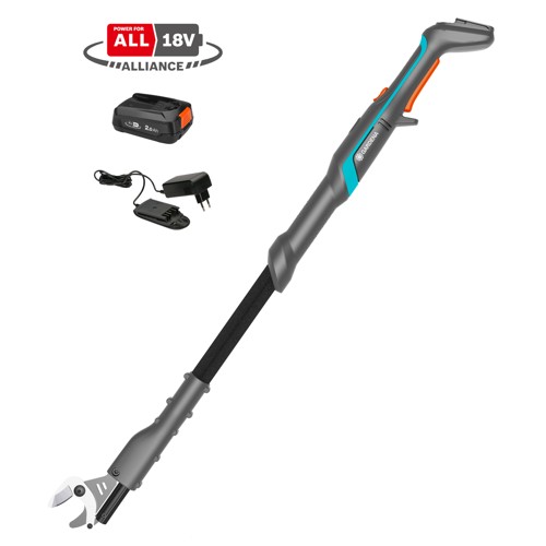 Gardena - Battery Pruning Loppers EasyCut 110/18V - Ready-To-Use Set