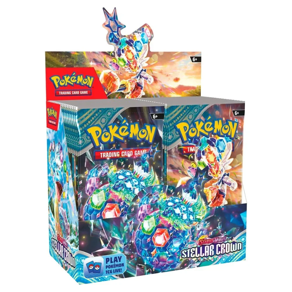 Pokemon Scarlet & Violet 7: Stellar Crown - Booster Box (36st), bild 4