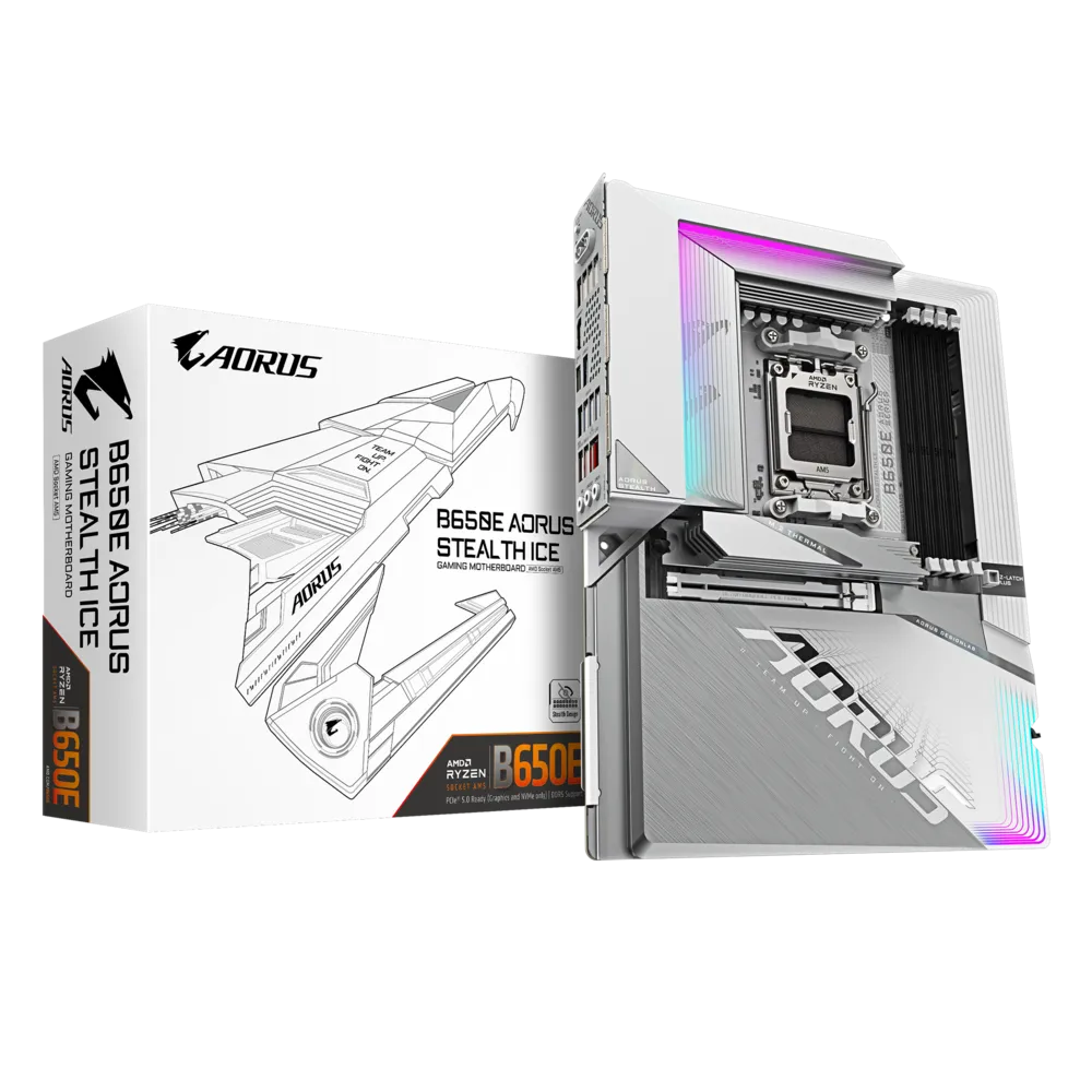 Gigabyte B650E Aorus Stealth Ice