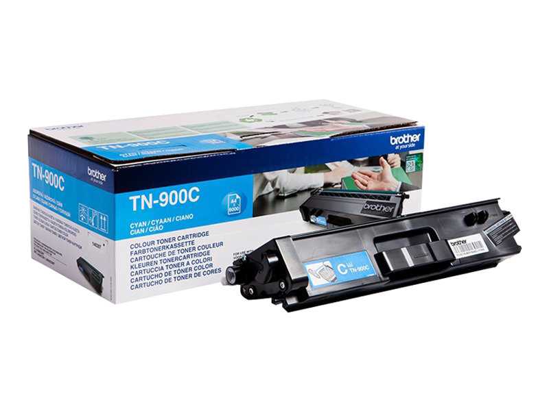 Brother TN-900C tonerkassett 1 Styck Original, cyan