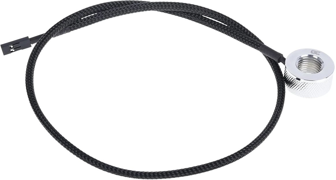 Alphacool Eiszapfen Temperatursensor G1/4 -Krom