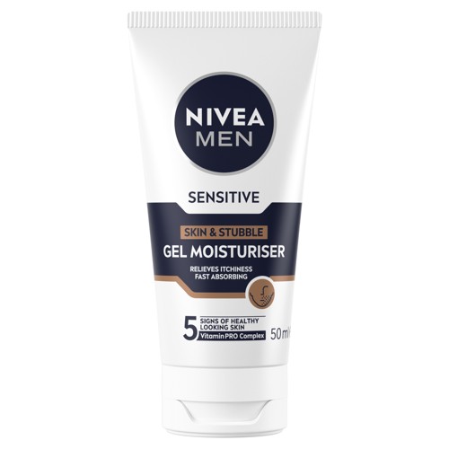NIVEA Sensitive Skin & Stubble Gel Moisturiser 50 ml, bild 3
