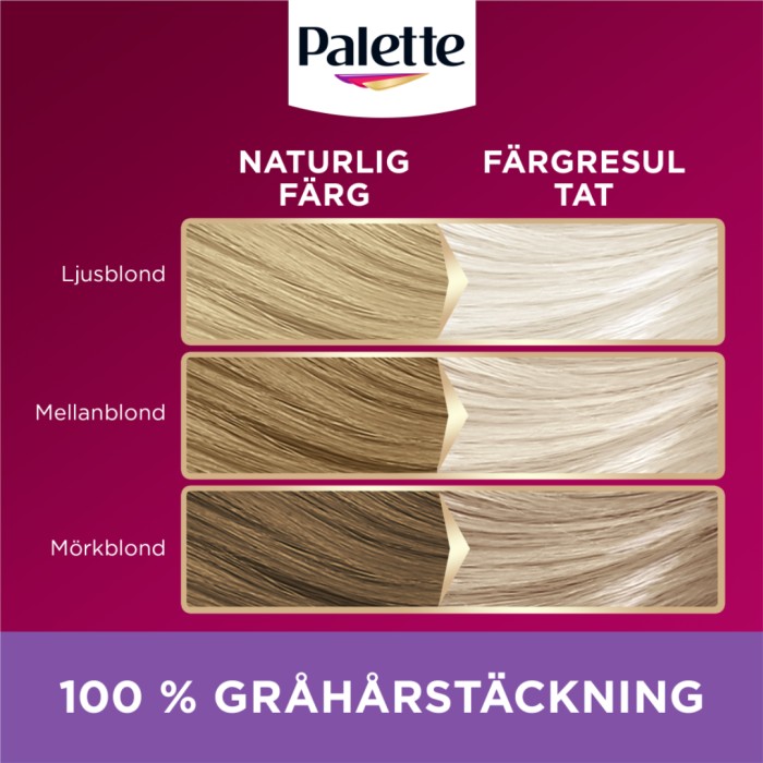 Palette Intensive Creme Coloration 11-11 Ultra Titanium Blonde, bild 4