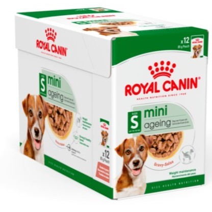 Royal Canin Mini Ageing Gravy Våtfoder för hund 12x85 g, bild 2