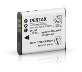 Ricoh WG Li-Ion Batteri D-Li92