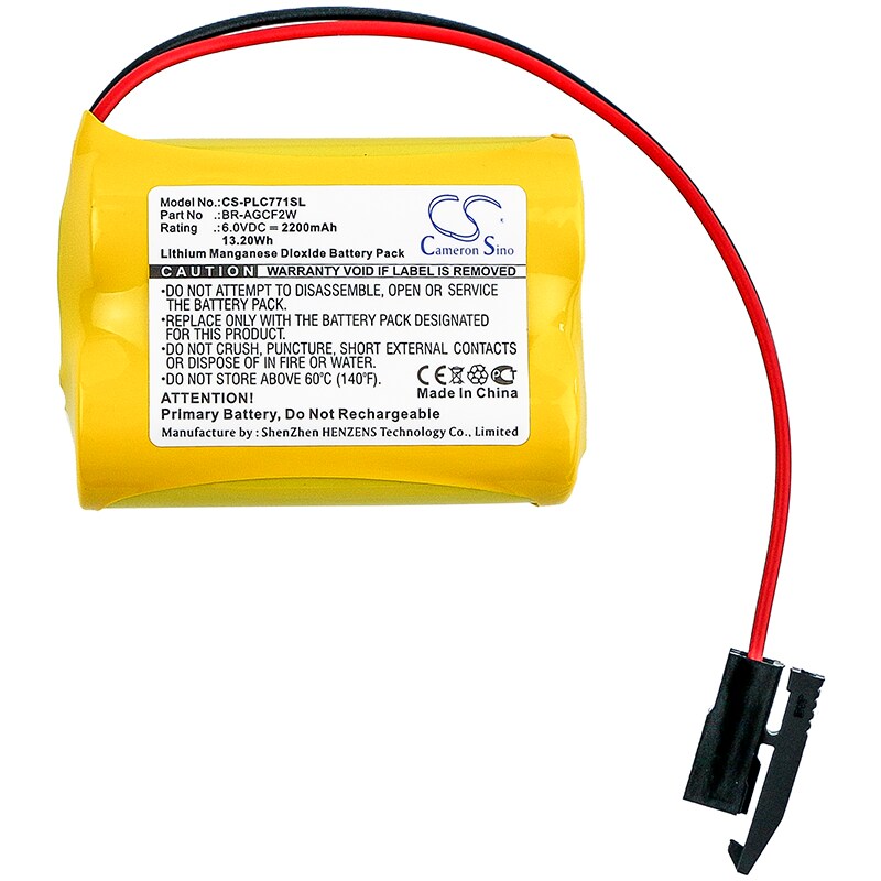 Batteri till PLC för GE Fanuc A98L-0031-0011/L, A98L-0031-0011/L, A06B-6093-K001, bild 3