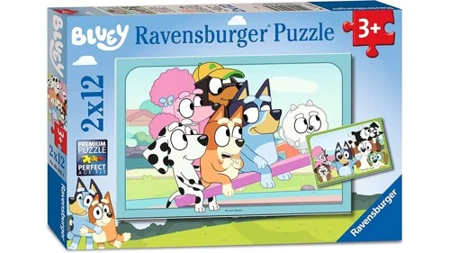 Ravensburger Pussel: Bluey 2x12 Bitar, bild 3