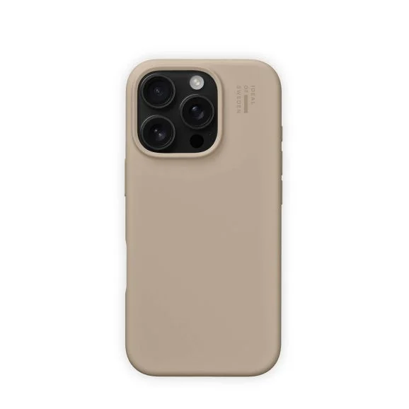 iDeal of Sweden Silicone iPhone 16 Pro fodral (beige), bild 2