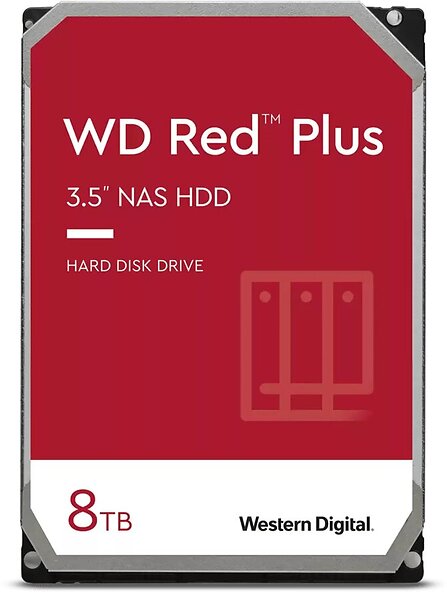 WD Red Plus 8TB 5640rpm 256MB