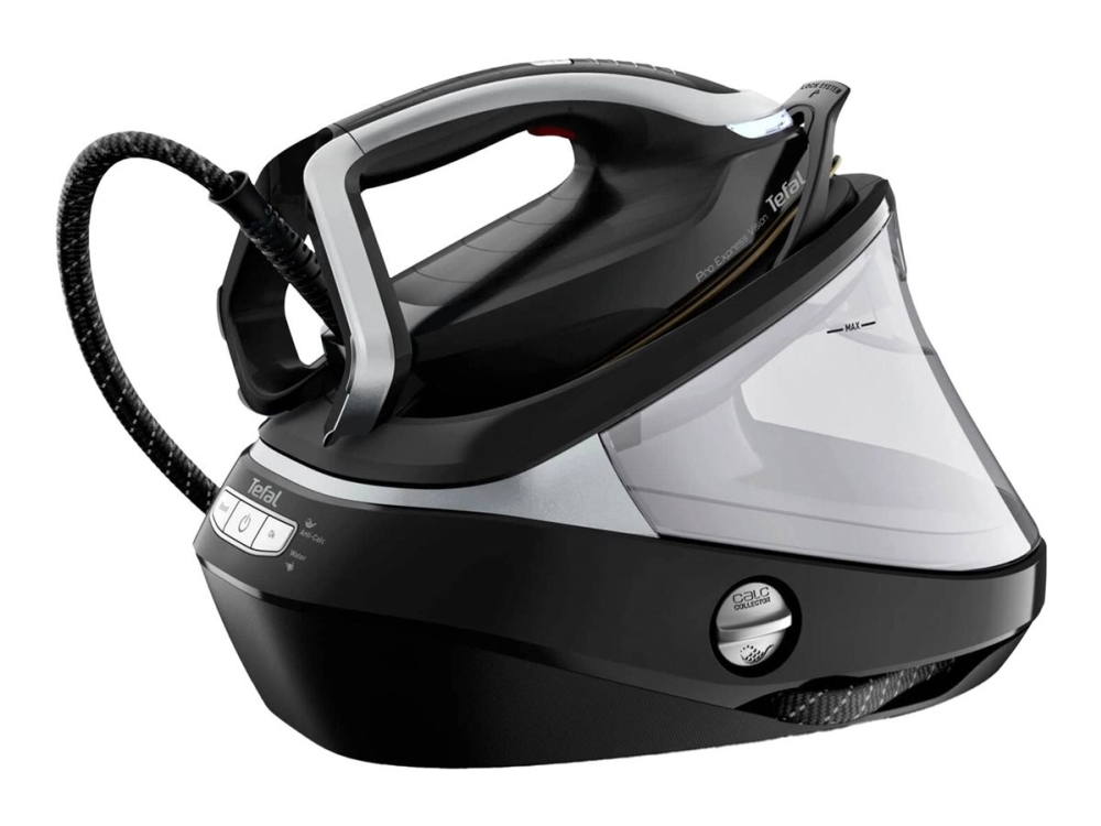 Tefal Pro Express Vision GV9821 ångstation 3000 W, svart/silver