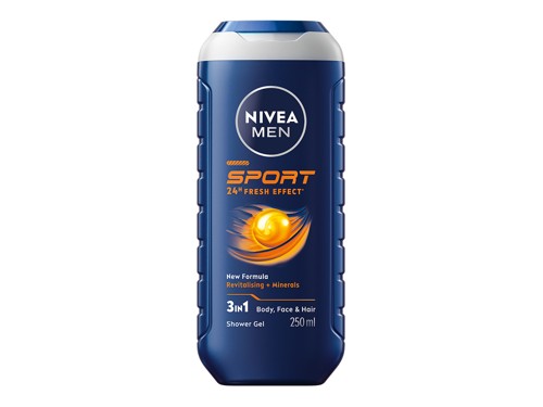 NIVEA MEN Shower Gel Sport 250 ml, bild 2
