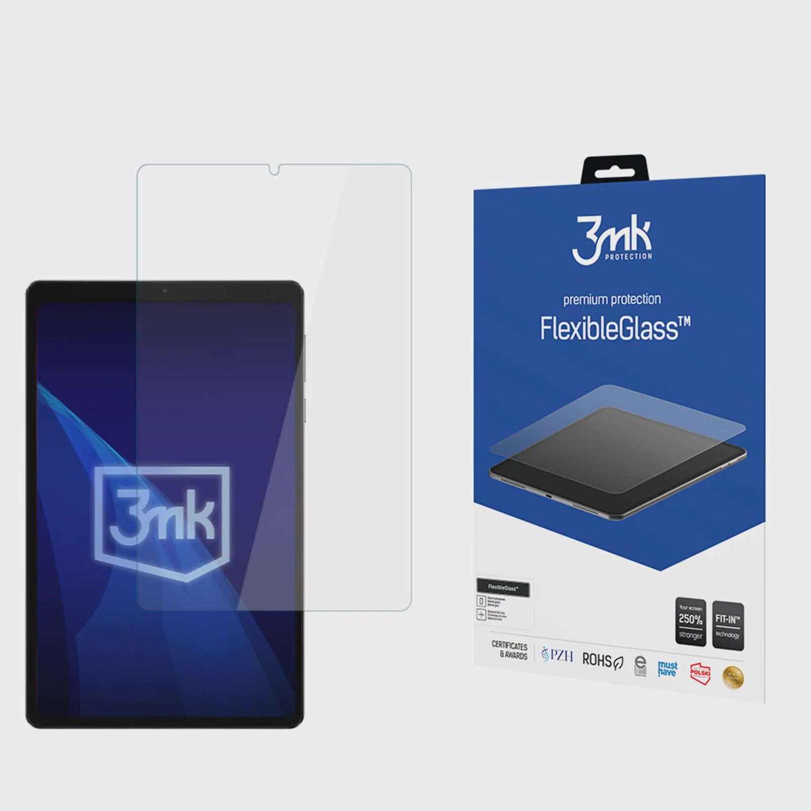 3mk FlexibleGlass™ Hybrid-skärmskydd på Lenovo Legion Tab 8.8 Gen 3