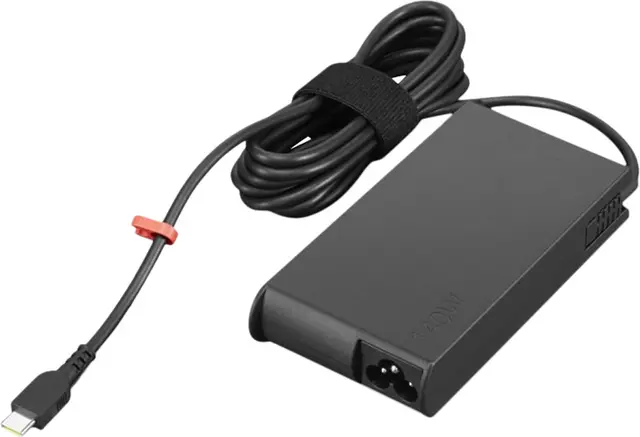 Lenovo ThinkPad 140W USB-C GaN Slim nätadapter, svart