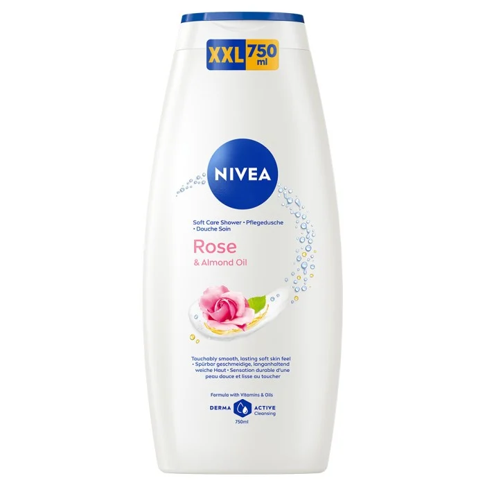 NIVEA Rose & Almond Oil 750 ml