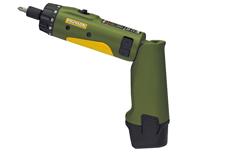 Proxxon KS/A 29840 sladdlös skruvdragare 10,8 V 2,6 Ah fällbar med batteri