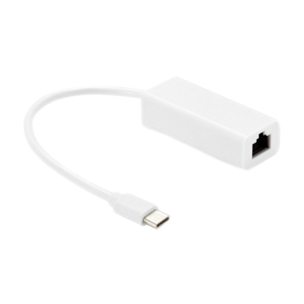 Conecto UE11 USB-C Ethernet-adapter, vit