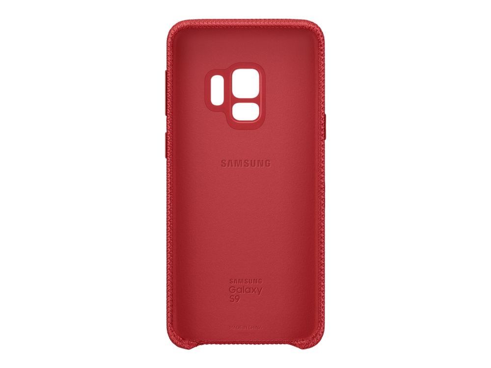 Samsung Hyperknit Cover EF-GG960 - Skydd för mobiltelefon - röd - för Galaxy S9, S9 Deluxe Edition