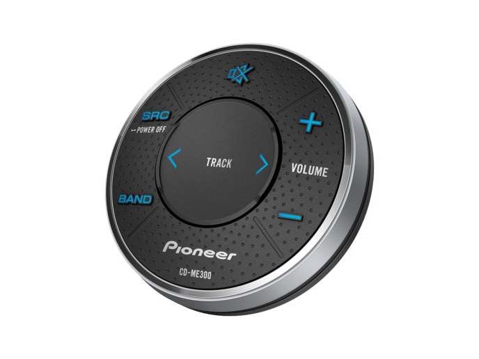 Pioneer CD-ME300, Ljud, Kabel, Tryckknappar, IPX7, Svart, Silver