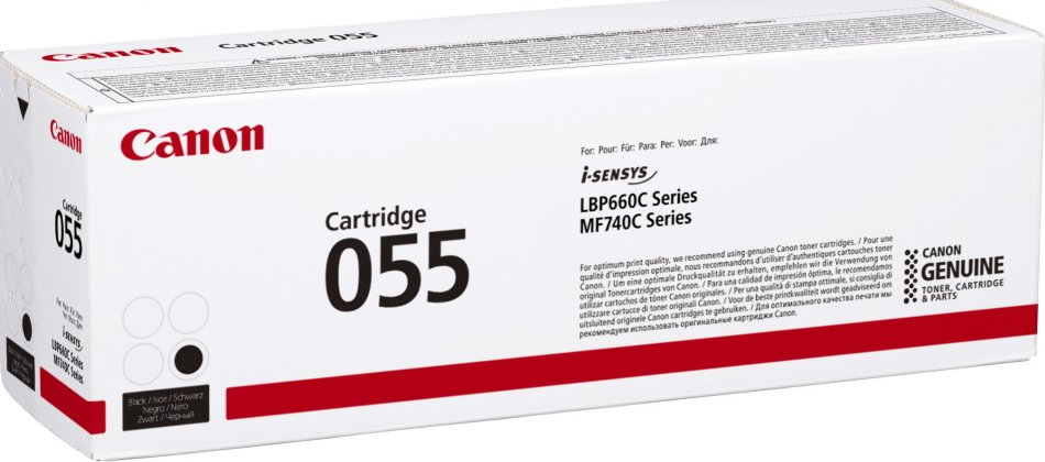 Canon CLbp 055, svart toner, bild 2