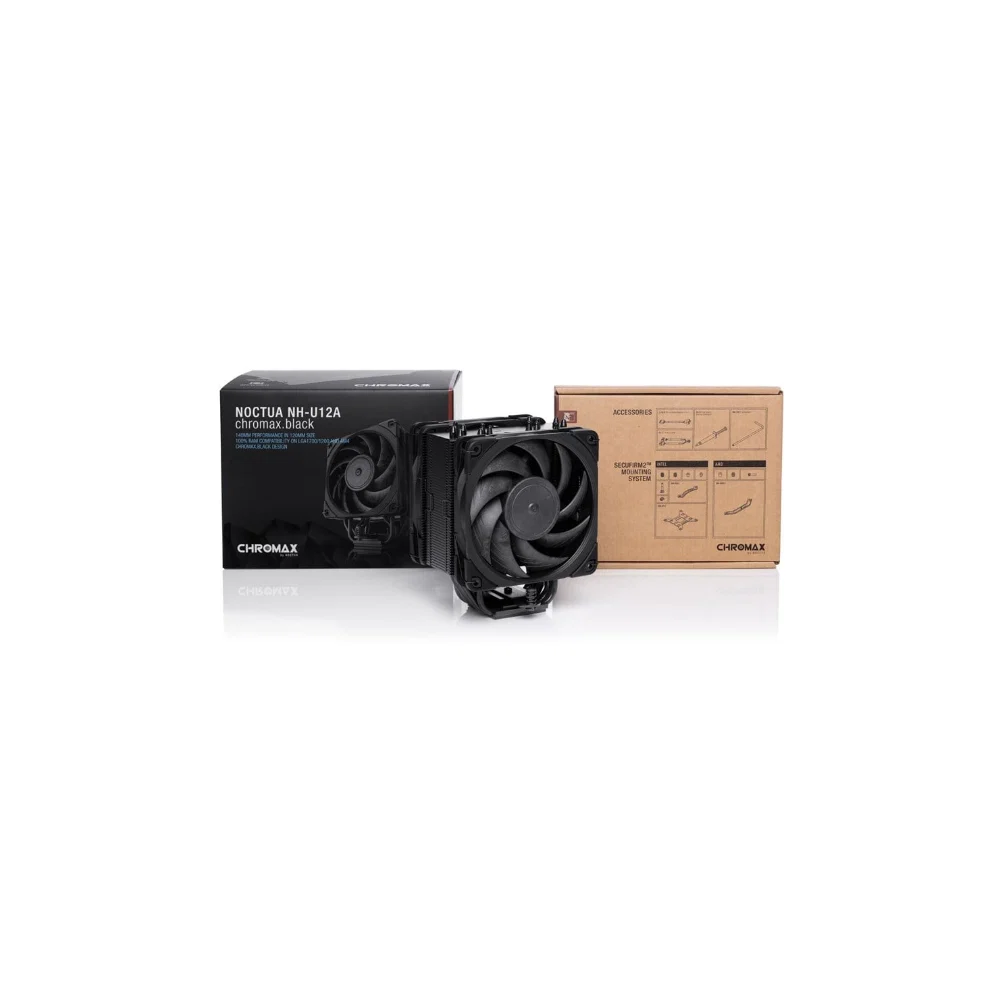 Noctua NH-U12A CPU-kylare (chromax.black)