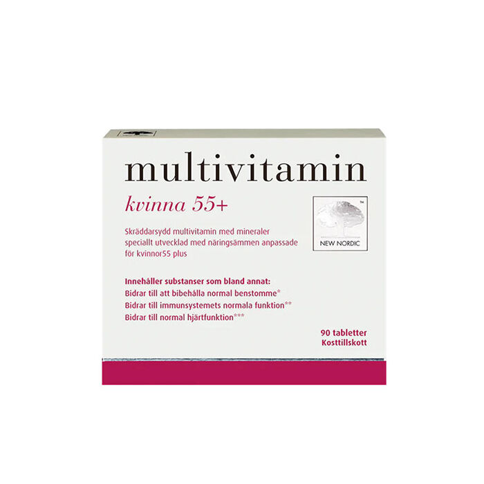 New Nordic Multivitamin för kvinnor 55+ 90 st, bild 2
