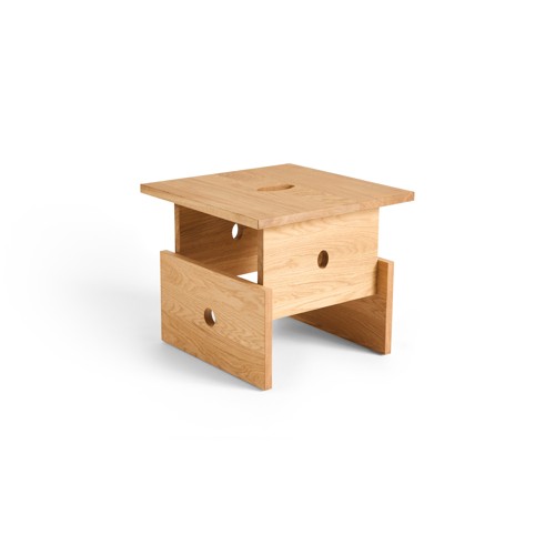 HAY - Wood Box Soffbord - H 35cm - Oljad Ek