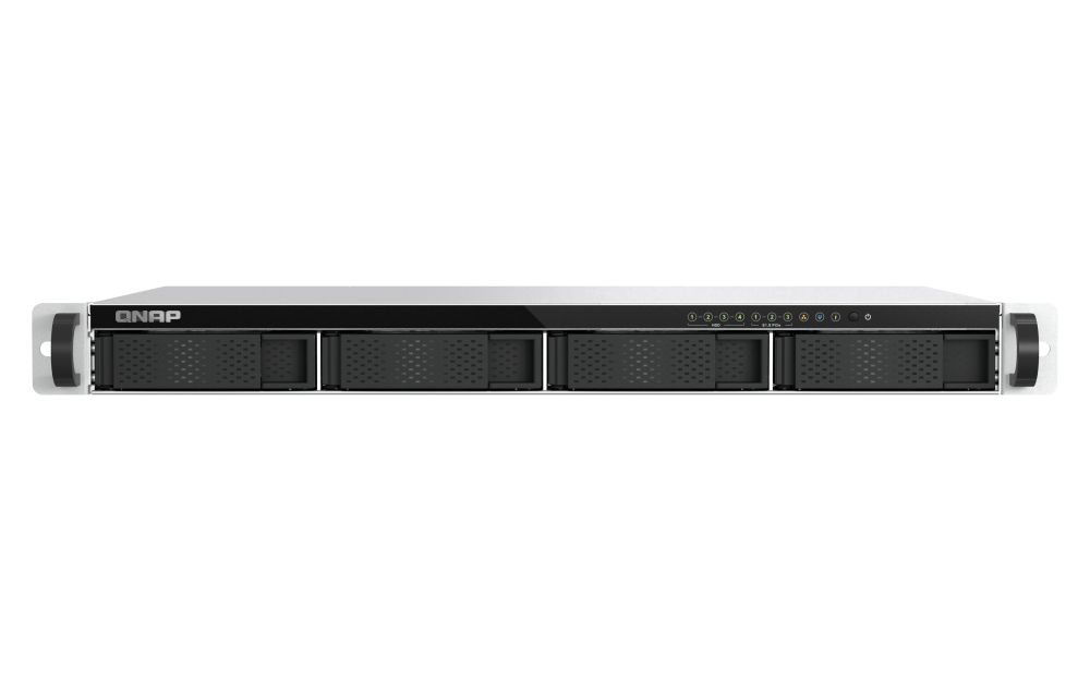QNAP TS-H765EU - NAS-server - 4 fack - kan monteras i rack - SATA 6Gb/s - RAM 8 GB - 2.5 Gigabit Ethernet - 1U
