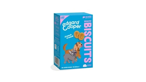 Edgard Cooper - Bravo Dog Biscuits - Salmon - 400g, bild 3