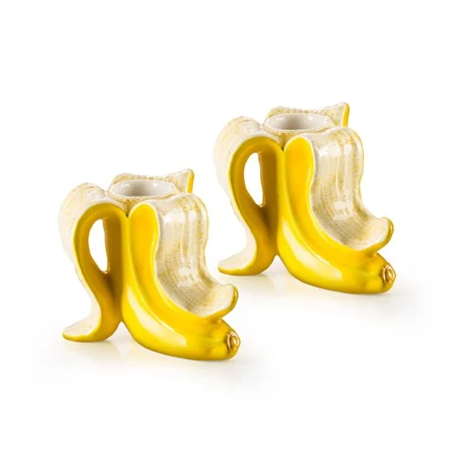 Candlestick - Banana Romance (2 pcs.) (210735), bild 4