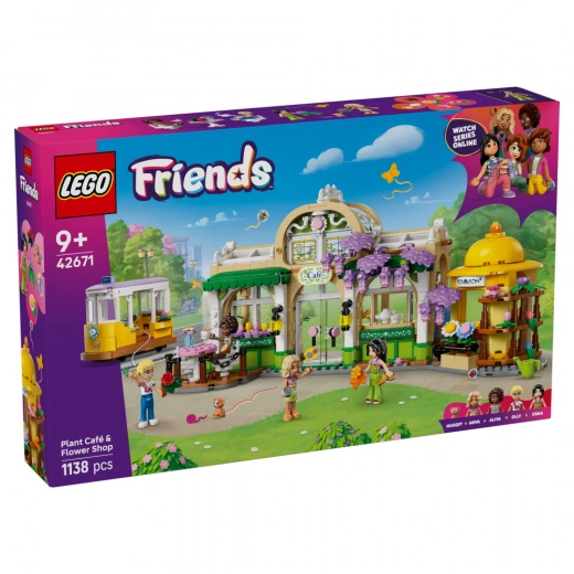 LEGO Friends växtkafé & blomsterbutik 42671