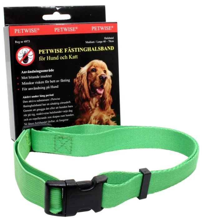 Petwise fästinghalsband för hund medium/large 40-70 cm