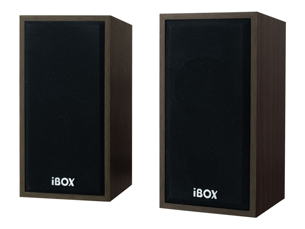 iBOX IGLSP1 - Högtalare - för persondator - 5 Watt (Total) - körsbär