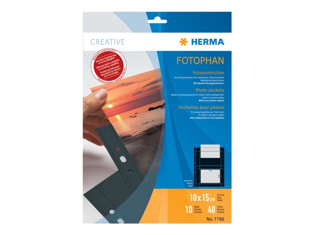 HERMA fotofan - omslag x 10