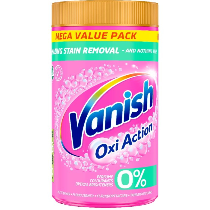 Vanish Oxi Action 0% pulver 1320 g