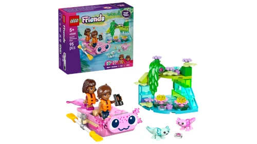LEGO Friends Äventyrsbåt med axolotler 42681, bild 3