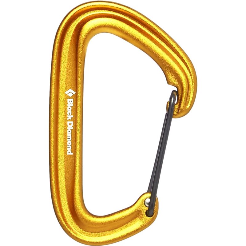 Black Diamond Litewire Carabiner Yellow - NoSize